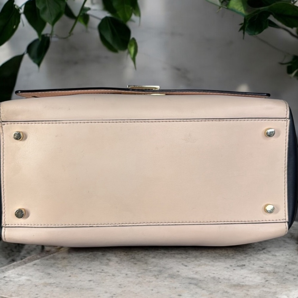 Kate Spade Magnolia Park Laurel Colorblock Leather Satchel - Picture 14 of 17